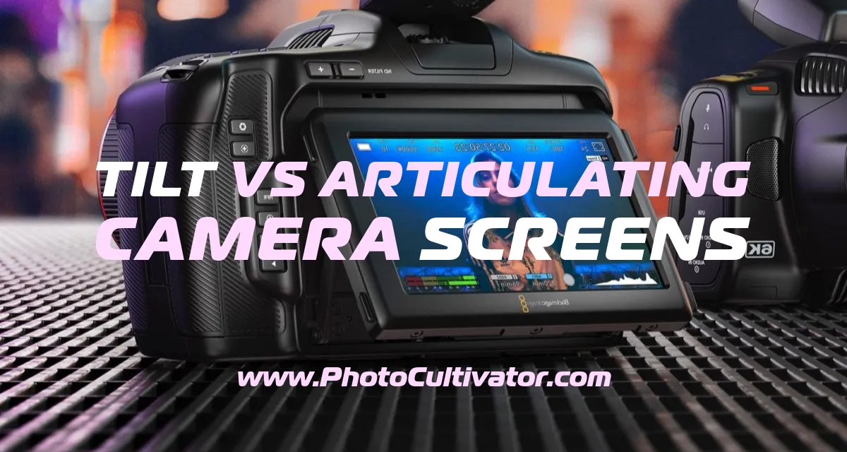 Tilt Screen vs Fully Articulating Screen: Which Camera Design Is Right for You?